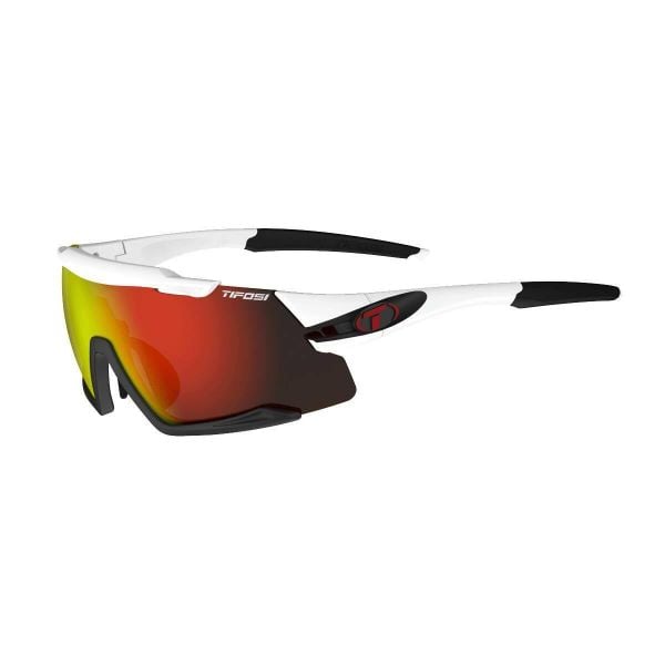 Okulary przeciwsłoneczne + 3 wymienne soczewki Tifosi Aethon. Białe okulary przeciwsłoneczne damskie TIFOSI. W wyprzedaży za 263.50 zł.