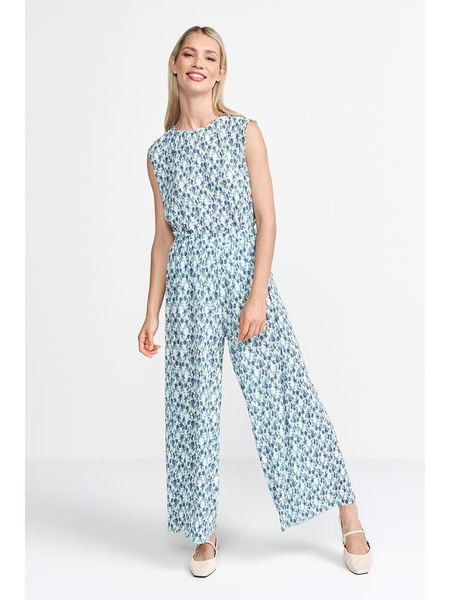 Rich & Royal Spodnie w kolorze błękitnym rozmiar: M. Niebieskie spodnie materiałowe damskie Rich & Royal, bez wzorów, z materiału. Za 184.02 zł.