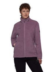 Mammut Kurtka polarowa "Falera ML" w kolorze fioletowym rozmiar: M. Różowe kurtki damskie Mammut, m, bez wzorów, z materiału, bez kaptura. Za 329.95 zł.