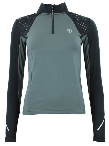 Peak Mountain Koszulka funkcyjna "Aflint" w kolorze szarym rozmiar: M. Szare bluzki sportowe damskie Peak Mountain, m, bez kołnierzyka, bez ramiączek. Za 149.95 zł.