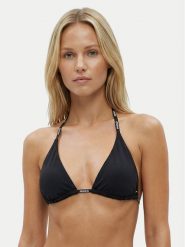 HUGO Góra od bikini PURE TRIANGLE 50555596 Czarny. Czarne bikini damskie Hugo, bez wzorów. Za 229.99 zł.