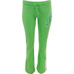 Dres damski Nordblanc w kolorze zielonym. Zielone spodnie dresowe damskie Erima, bez wzorów, z bawełny. Za 149.99 zł.