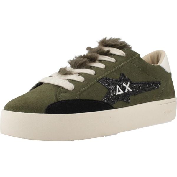 Buty SUN68 KATY WINTER Zielony. Zielone obuwie treningowe damskie SUN68, na fitness i siłownię. Za 397.99 zł.