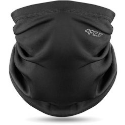 Komin termiczny na szyję unisex do biegania 4FIZJO czarny. Czarne szaliki i kominy damskie 4FIZJO, bez wzorów. Za 45.00 zł.