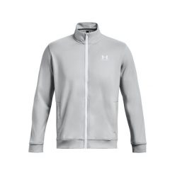 Kurtka z dresu Under Armour Sportstyle Tricot. Białe kurtki męskie Under Armour, xl, bez wzorów, z dresówki, bez kaptura. Za 308.45 zł.