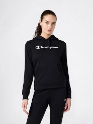 Champion Bluza w kolorze czarnym rozmiar: XXL. Czarne bluzy z kapturem damskie CHAMPION, xxl, z bawełny. Za 123.25 zł.