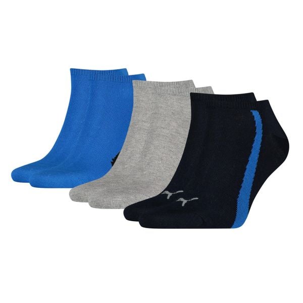 Skarpety treningowe dla dorosłych Puma Unisex Lifestyle Sneakers. Niebieskie skarpetki damskie Puma, bez wzorów, z bawełny. Za 45.99 zł.