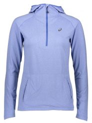 Asics Koszulka w kolorze błękitnym do biegania rozmiar: S. Niebieskie bluzki sportowe damskie Asics, s, bez kołnierzyka, bez ramiączek. Za 125.85 zł.
