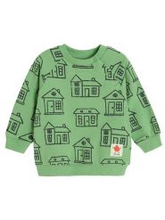 COOL CLUB Bluza w kolorze zielonym rozmiar: 86. Zielone bluzy i bluzki niemowlęce COOL CLUB, bez wzorów, bez ramiączek, bez kaptura. Za 41.69 zł.