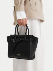 Lasocki Torebka CEO-LSK-X-010-09 Czarny. Czarne torebki klasyczne damskie Lasocki, bez wzorów, z materiału, bez dodatków. Za 199.99 zł.