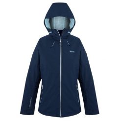Kurtka Wodoodporna Damska 3 W 1 Wentwood IX. Niebieskie kurtki damskie Regatta, bez wzorów, bez kaptura. Za 225.99 zł.