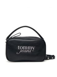 Tommy Jeans Torebka Tjw Bold Script Camera Bag AW0AW19053 Czarny. Czarne torebki klasyczne damskie Tommy Jeans, bez wzorów, z jeansu, bez dodatków. Za 409.99 zł.