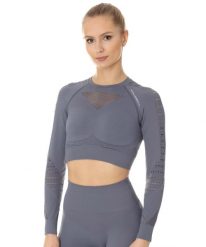 Damski Rashguard treningowy Brubeck GYM. Czarne obuwie trekkingowe damskie Brubeck. Za 99.99 zł.