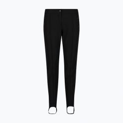 Spodnie trekkingowe damskie CMP Long. Czarne spodnie sportowe damskie CMP, s, z elastanu, trekkingowe. Za 239.99 zł.