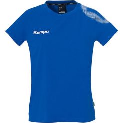 Koszulka damska Kempa Core 26. Białe bluzki sportowe damskie KEMPA, l, z materiału, bez kołnierzyka, bez ramiączek. Za 127.50 zł.