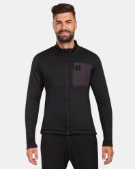 Męska bluza polarowa Kilpi ERIN-M. Czarne bluzy bez kaptura męskie Kilpi, m, z materiału. Za 370.41 zł.