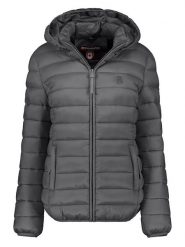 Canadian Peak Kurtka pikowana "Akitaleak" w kolorze antracytowym rozmiar: XL. Czarne kurtki damskie Canadian Peak, xl, bez wzorów, bez kaptura. Za 153.71 zł.