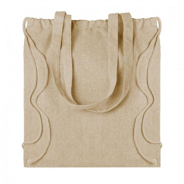 Torba Ze Sznurkiem Z Podwójnym Uchwytem Atlanta. Brązowe torebki klasyczne damskie SOL'S, bez wzorów, bez dodatków. Za 29.99 zł.