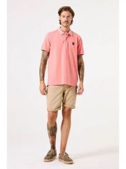 Garcia Koszulka polo w kolorze łososiowym rozmiar: S. Pomarańczowe koszulki polo męskie Garcia, s, bez wzorów, z bawełny, bez ramiączek. Za 78.99 zł.