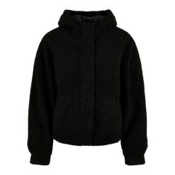 Krótka Kurtka Damska Sherpa. Czarne kurtki damskie Urban Classics, xl, bez wzorów, bez kaptura. Za 270.99 zł.
