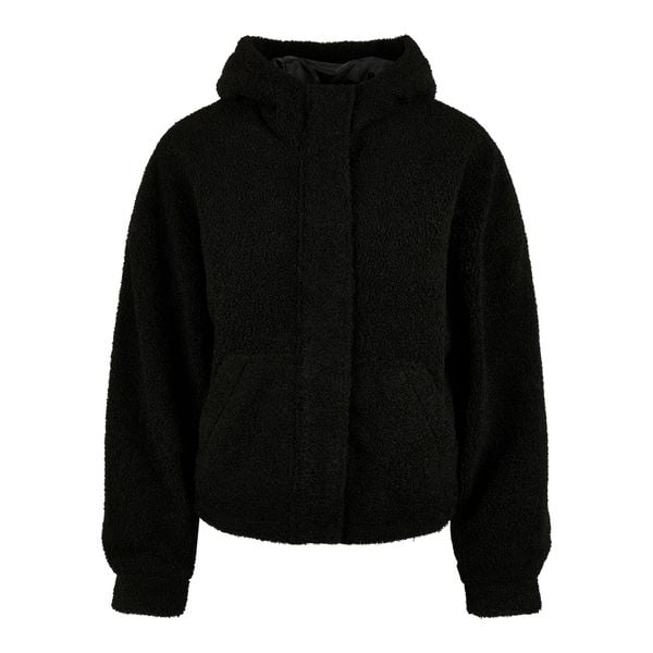 Krótka Kurtka Damska Sherpa. Czarne kurtki damskie Urban Classics, xs, bez wzorów, bez kaptura. Za 189.99 zł.