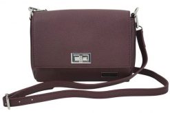 Wizytowa torebka damska Barberinis - Bordowa. Czerwone torebki klasyczne damskie Barberinis, bez wzorów, z lakierowanej skóry, eleganckie, bez kołnierzyka, bez ramiączek. Za 203.99 zł.