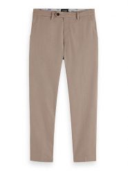 Scotch & Soda Spodnie chino w kolorze brązowym rozmiar: W32/L34. Brązowe spodnie materiałowe męskie Scotch & Soda, bez wzorów. Za 136.13 zł.
