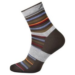 FJORD NANSEN Skarpety całoroczne STRIPE mix-43-46. Czerwone skarpetki damskie FJORD NANSEN, bez wzorów, z lycry. Za 31.49 zł.