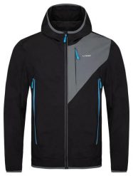 Męska kurtka softshell Loap Ural czarna 2XL. Czarne kurtki męskie ÀLG, m, bez wzorów, z elastanu, bez kaptura. Za 151.95 zł.