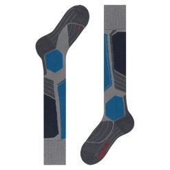 Skarpetki Falke SK1 Comfort. Szare skarpetki męskie Falke, bez wzorów. Za 198.50 zł.