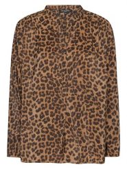 Ilse Jacobsen Bluzka w kolorze jasnobrązowym rozmiar: 44. Brązowe bluzki damskie Ilse Jacobsen, bez wzorów, bez kołnierzyka, bez ramiączek. Za 130.99 zł.