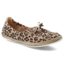 Beżowe Baleriny Armodo Stylowe Płaskie Obuwie Damskie Lampart. Brązowe baleriny damskie Armodo, bez wzorów, ze skóry, bez obcasa, na płaskiej podeszwie. Za 329.00 zł.