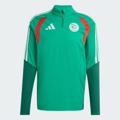 Koszulka treningowa Algieria 26. Zielone t-shirty sportowe męskie Adidas, s, z materiału, bez ramiączek, na fitness i siłownię. Za 329.00 zł.
