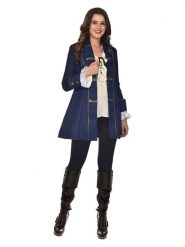 Amscan Płaszcz kostiumowy "Pirate" w kolorze granatowym rozmiar: XL. Niebieskie płaszcze damskie AMSCAN, xl, bez wzorów. Za 108.99 zł.