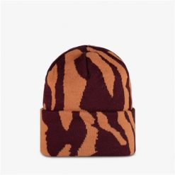 Czapka zimowa wywijana BUFF KNITTED BEANIE KYRE. Brązowe czapki męskie Buff. Za 169.90 zł.