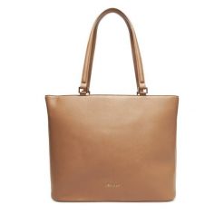 Torebka JENNY. Brązowe torebki klasyczne damskie Jenny, bez wzorów, bez dodatków. Za 139.99 zł.