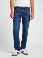 LEE MĘSKIE SPODNIE JEANSOWE LEE DAREN ZIP FLY STONEY 112363960. Spodnie materiałowe męskie Lee, bez wzorów, z jeansu. Za 219.99 zł.