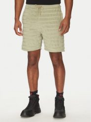 HUGO Szorty sportowe Dutowel 50535289 Zielony Relaxed Fit. Zielone szorty męskie Hugo, bez wzorów, z bawełny, sportowe. Za 249.99 zł.
