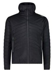 CMP Kurtka hybrydowa w kolorze czarnym rozmiar: 48. Czarne kurtki outdoor męskie CMP, s, bez wzorów, z materiału, bez kaptura. Za 272.95 zł.