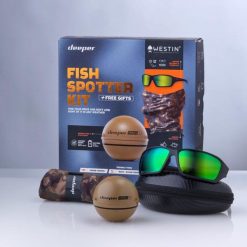 Echosonda wędkarska Deeper Chirp+ 2 Winter Bundle + Okulary + Komin. Szaliki i kominy damskie DEEPER, bez wzorów. Za 1,898.99 zł.