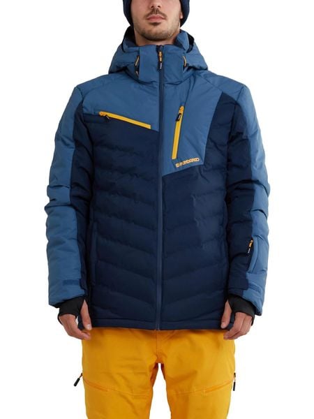 Kurtka narciarska męska Willow Padded Jacket. Niebieskie kurtki męskie Fundango, na zimę, m, bez wzorów, z poliesteru, bez kaptura. Za 399.00 zł.