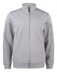 Clique Basic Active Kardigan z pełnym zamkiem z poliestru – grey melange. Szare kardigany męskie CLIQUE, s, bez wzorów, bez kołnierzyka. Za 200.16 zł.
