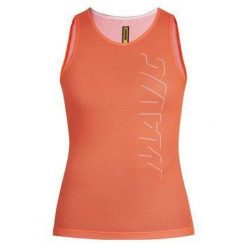 Damski tank top Mavic. Brązowe topy damskie MAVIC, bez wzorów, bez kołnierzyka. Za 261.50 zł.
