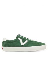 Vans Tenisówki Sport Low VN000D6NBR11 Zielony. Zielone trampki i tenisówki damskie Vans, bez wzorów, ze skóry. Za 309.99 zł.