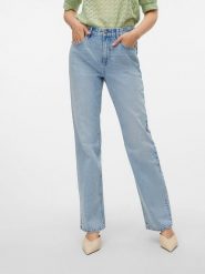 Vero Moda Dżinsy - Regular fit - w kolorze błękitnym rozmiar: W34/L32. Niebieskie jeansy damskie Vero Moda, z podwyższonym stanem. Za 100.99 zł.