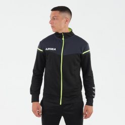 Kurtka sportowa SENDER Oversize. Niebieskie kurtki treningowe męskie Legea, l, bez wzorów. Za 84.00 zł.