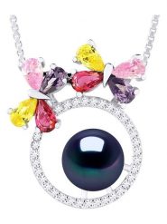 Pearl Addict Srebrny naszyjnik z perłą - dł. 42 cm rozmiar: onesize. Szare naszyjniki damskie Pearl Addict, srebrne. Za 260.99 zł.