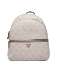 Guess Plecak Manhattan II HWSG71 18330 Beżowy. Brązowe plecaki damskie Guess, z aplikacjami, ze skóry. Za 749.99 zł.