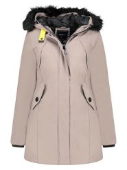 ANAPURNA Parka "Cherifana" w kolorze szarobrązowym rozmiar: XXL. Brązowe parki damskie ANAPURNA, xxl, bez wzorów. Za 232.78 zł.