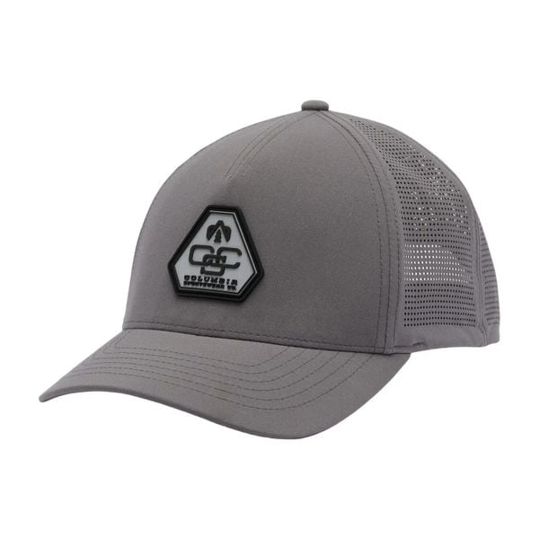 Czapka z daszkiem Columbia Mountaincap II 110 Snapback 2158911023 NS. Szare czapki męskie Columbia, bez wzorów, z bawełny. Za 111.78 zł.